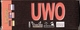 766700 UWO (Unidentified Walking Objects)