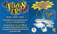 1424505 Time's Up! (Edizione Inglese)