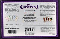 3745709 Five Crowns (Edizione Inglese)