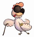 2413489 Blindes Huhn 