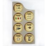 2810846 Robinson Crusoe: Viaggio verso l'Isola Maledetta – Discovery Tokens Set I