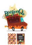 3439471 Truck Off: The Food Truck Frenzy