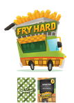 3439472 Truck Off: The Food Truck Frenzy