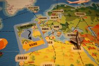 3781328 Reise um die Erde