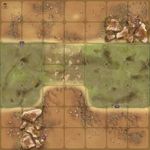 4666363 Warhammer 40,000: Heroes of Black Reach – Battleground Set #1