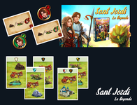 5449694 SANT JORDI. La llegenda