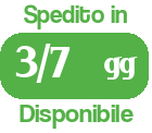 Disponibile presso un magazzino esterno.<br> Spedizione in circa <em>3/7 giorni</em>