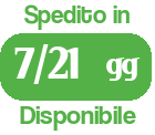 Disponibile presso un magazzino esterno.<br> Spedizione in circa <em>7/21 giorni</em>