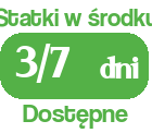 Dostępne w magazynie zewnętrznym.<br> Wysyłka w ciągu około <em>3/7 dni</em>